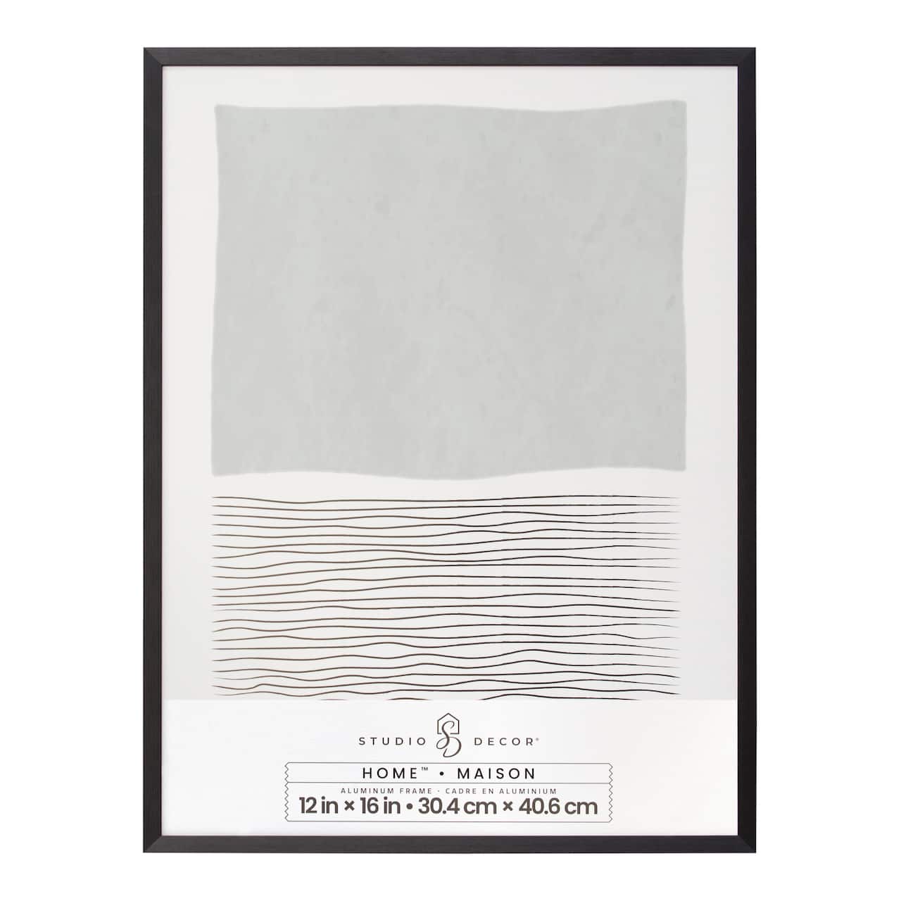 6 Pack: Home™ Black Aluminum Frame by Studio Décor®